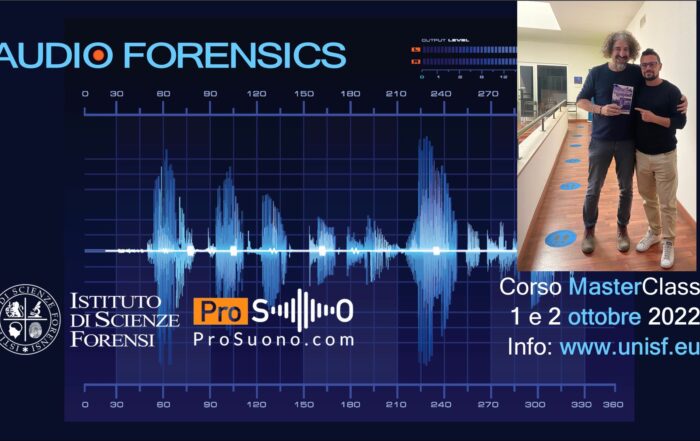 Audio Forensics Italy