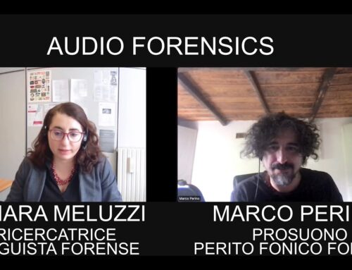 Audio Forensics – Intervista con Chiara Meluzzi