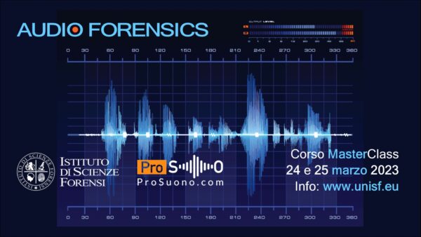 Corso Audio Forensics